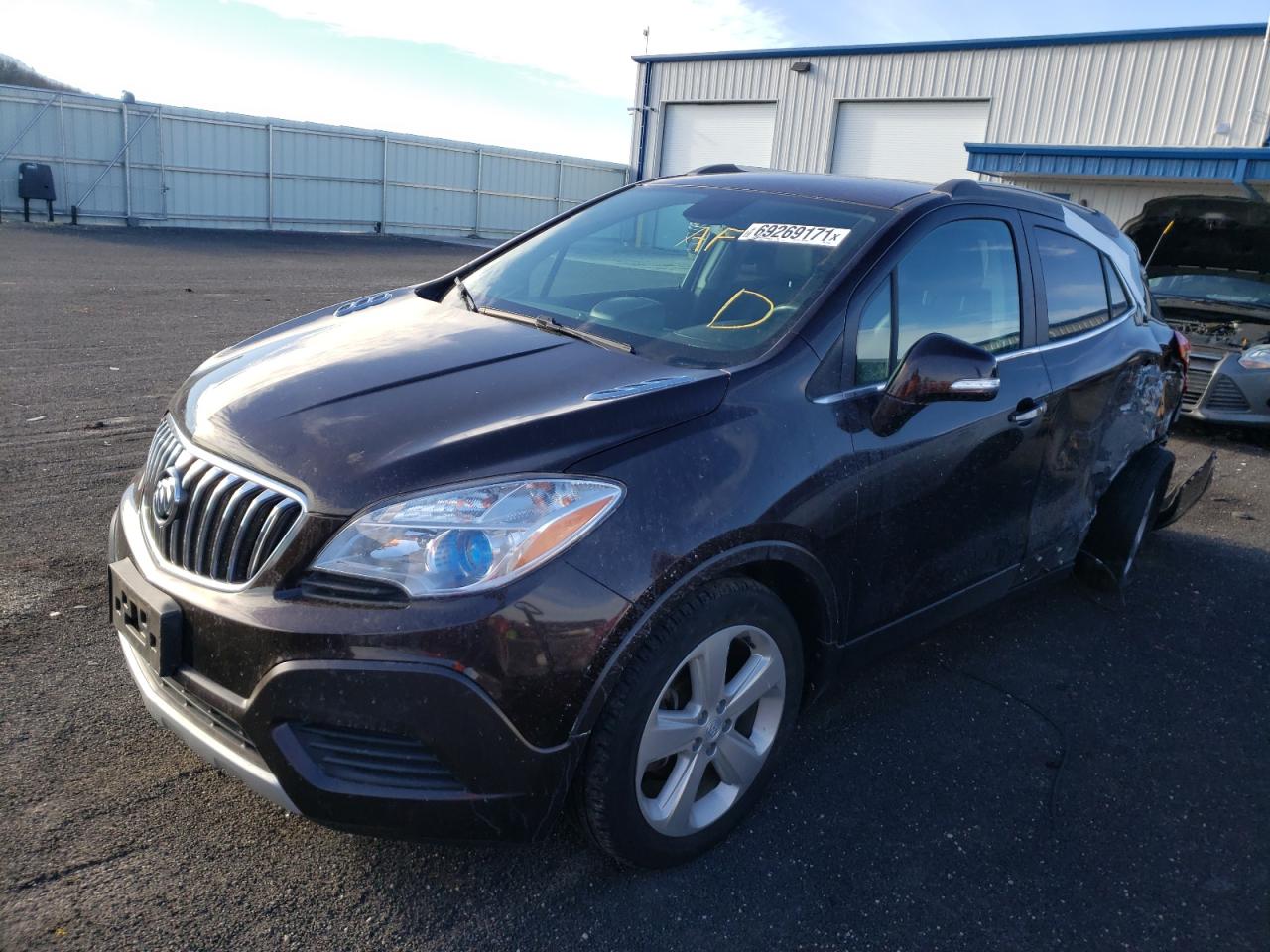 Photo 2 from auction – 2016 BUICK ENCORE with VIN KL4CJASB3GB537355
