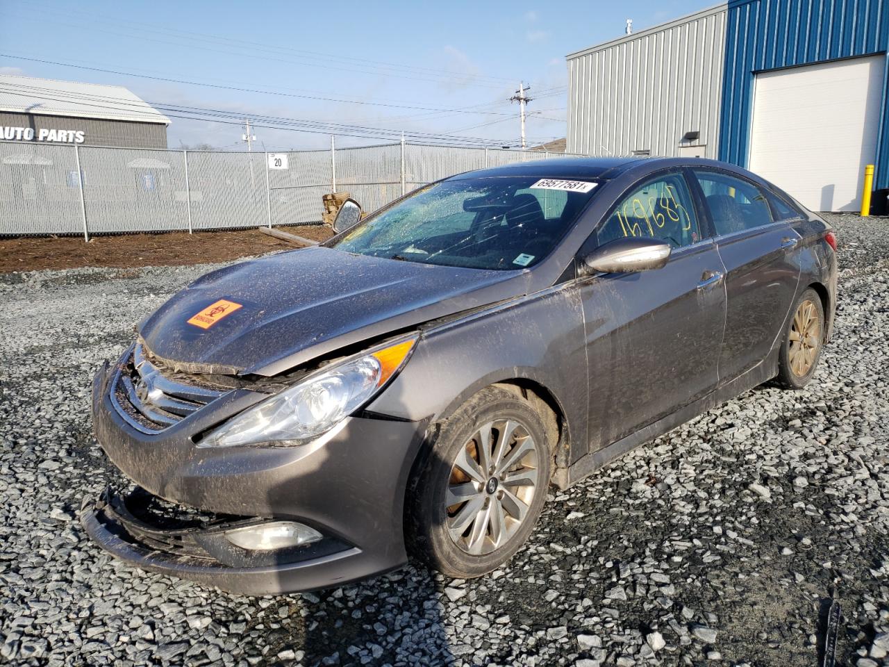 Photo 2 from auction – 2014 HYUNDAI SONATA SE with VIN 5NPEC4ACXEH942788