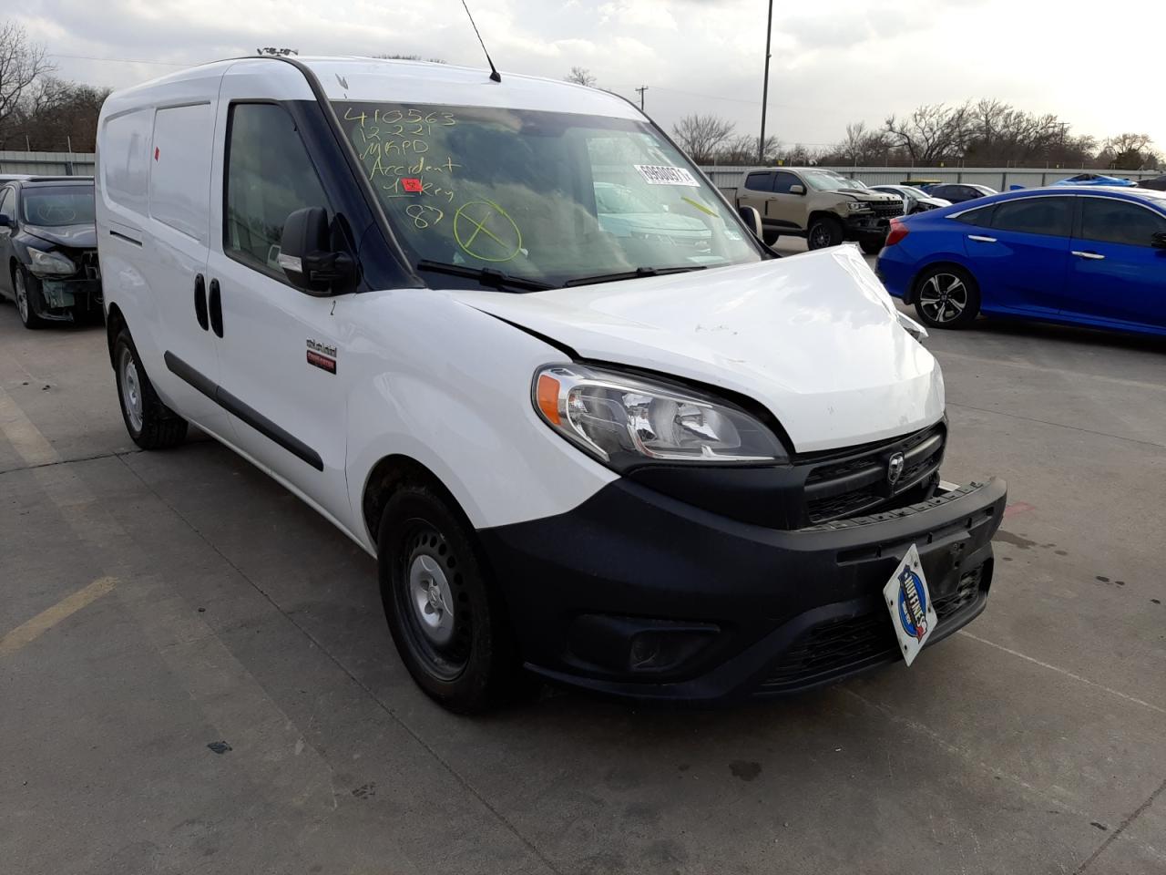 RAM PROMASTER 2018 with VIN ZFBERFAB9J6L68631 - Photo from auction