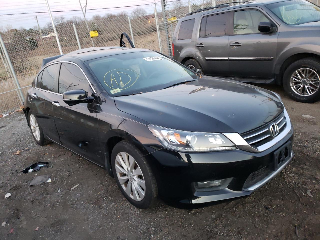 HONDA ACCORD EX 2015 with VIN 1HGCR2F72FA119305 - Photo from auction