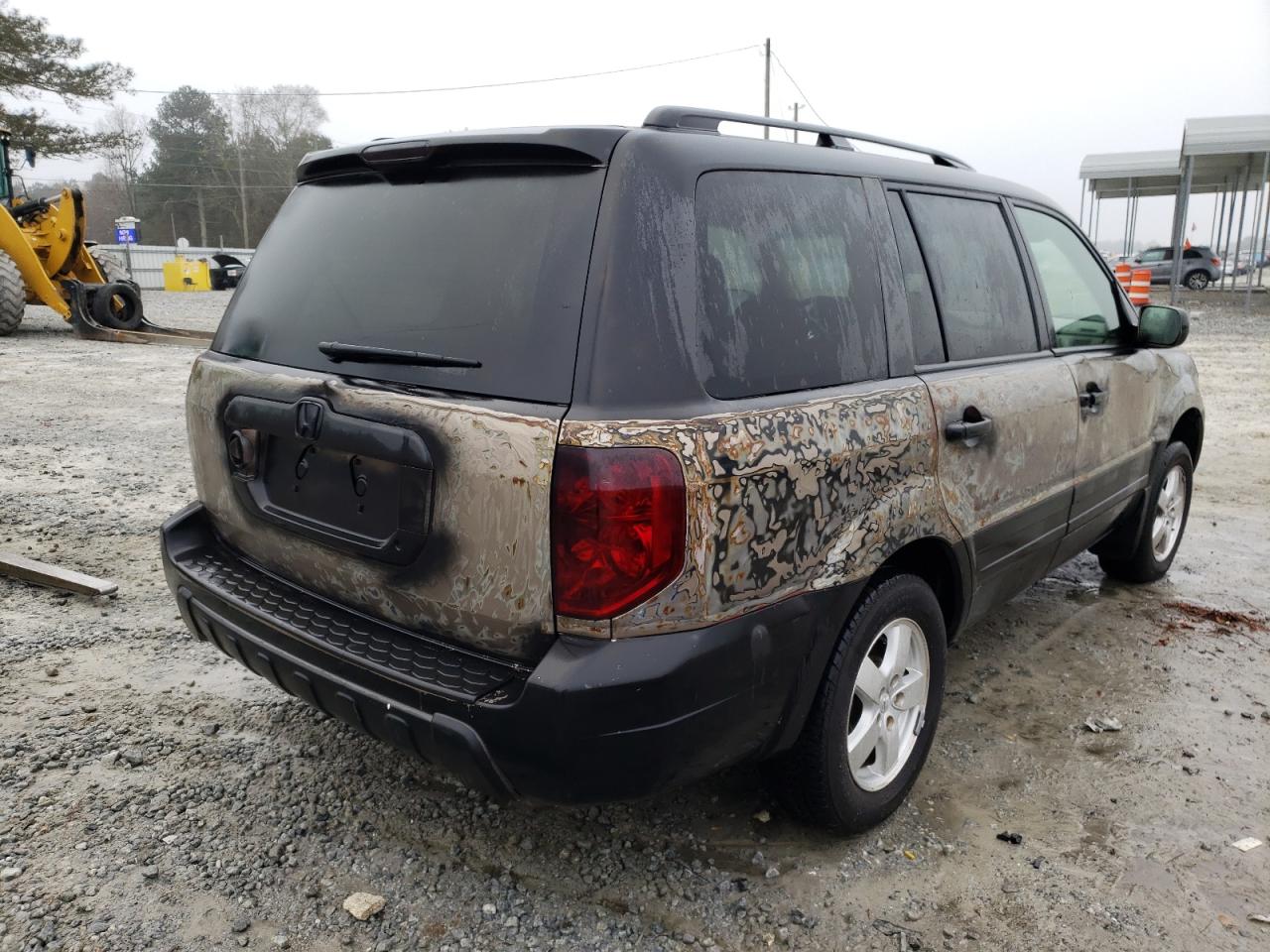 Photo 4 from auction – 2003 HONDA PILOT EXL with VIN 2HKYF18663H614882