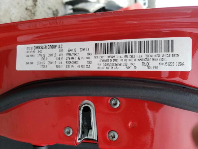 Photo 10 from auction – 2011 DODGE RAM 1500 with VIN 1D7RV1GT3BS681329