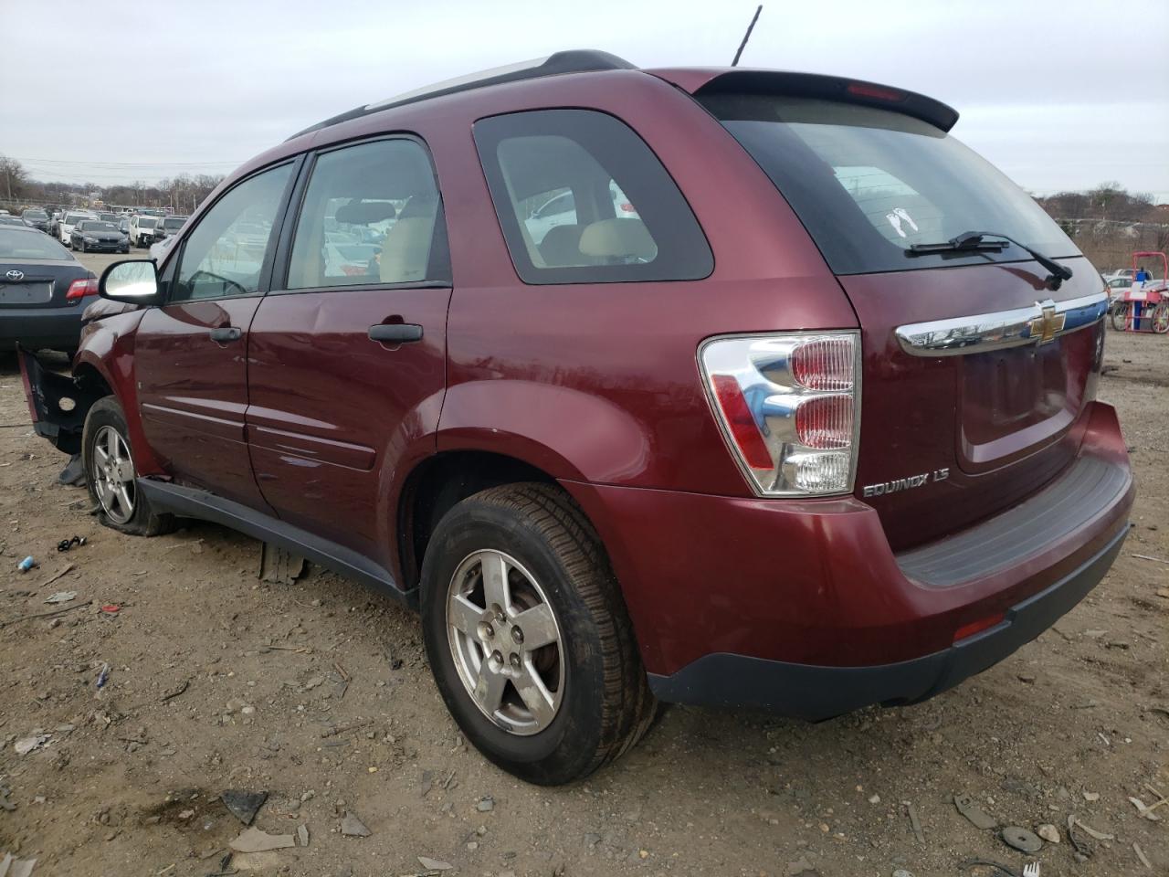 Photo 3 from auction – 2008 CHEVROLET EQUINOX LS with VIN 2CNDL23F686055183