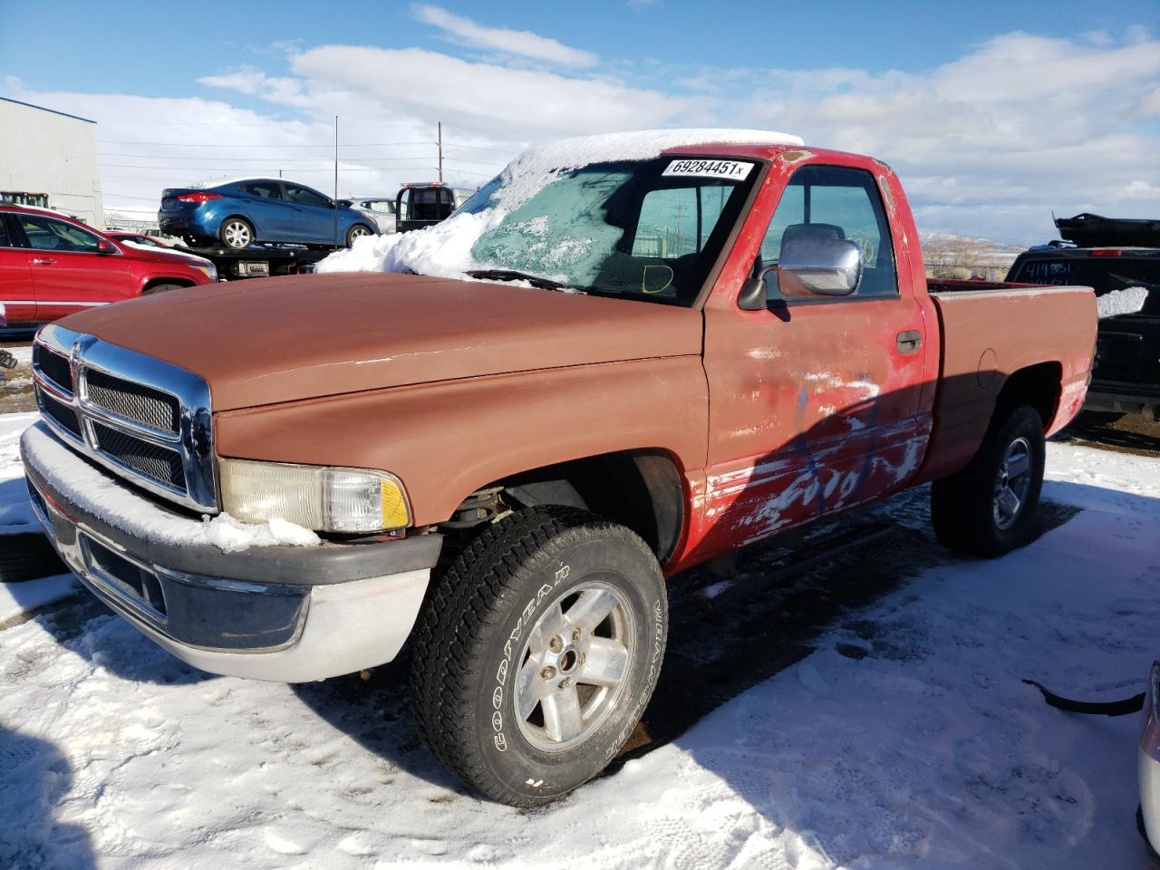 Photo 2 from auction – 1996 DODGE RAM 1500 with VIN 1B7HF16Y6TS502802