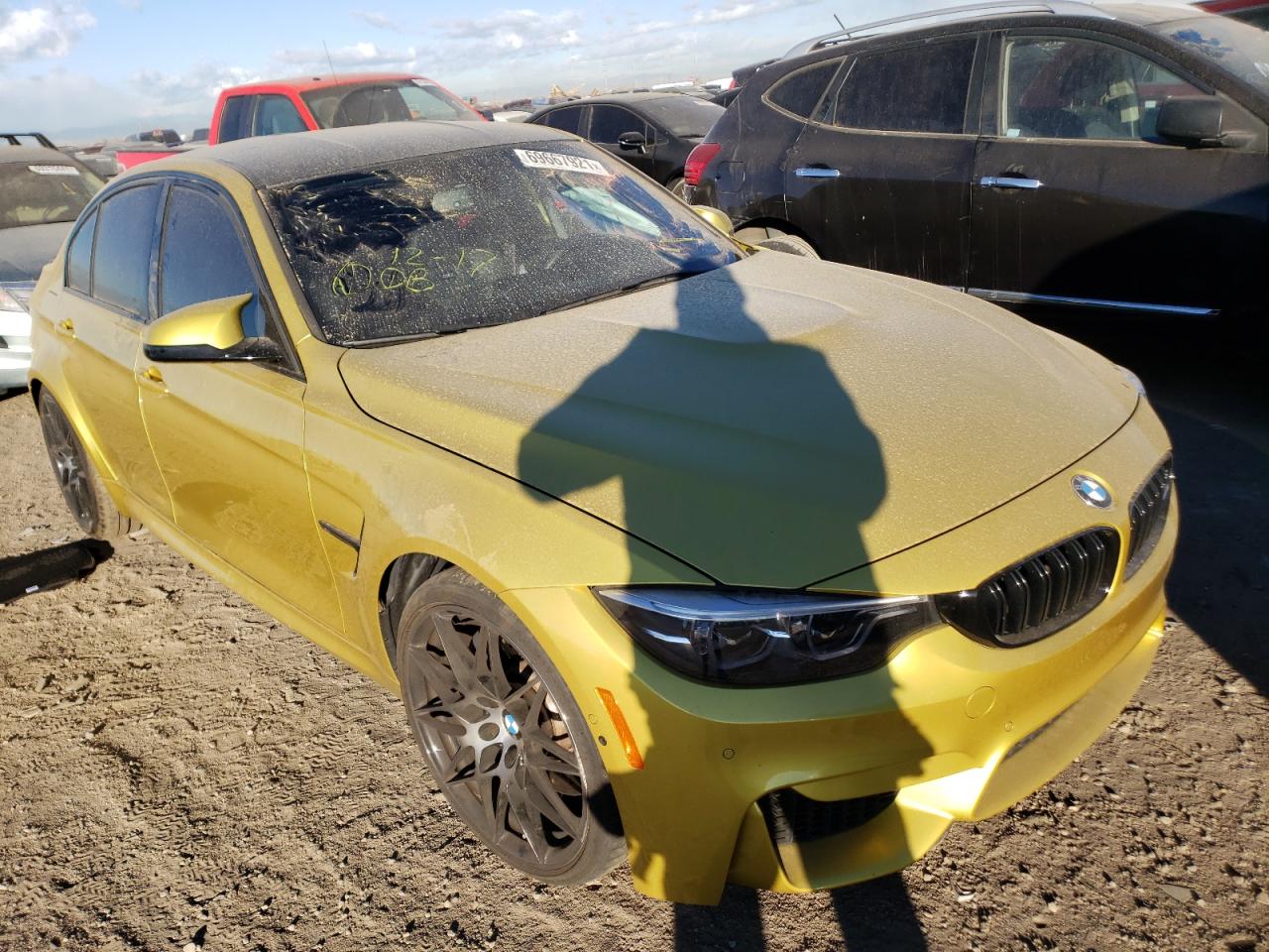 BMW M3 2018 with VIN WBS8M9C52J5J79965 - Photo from auction