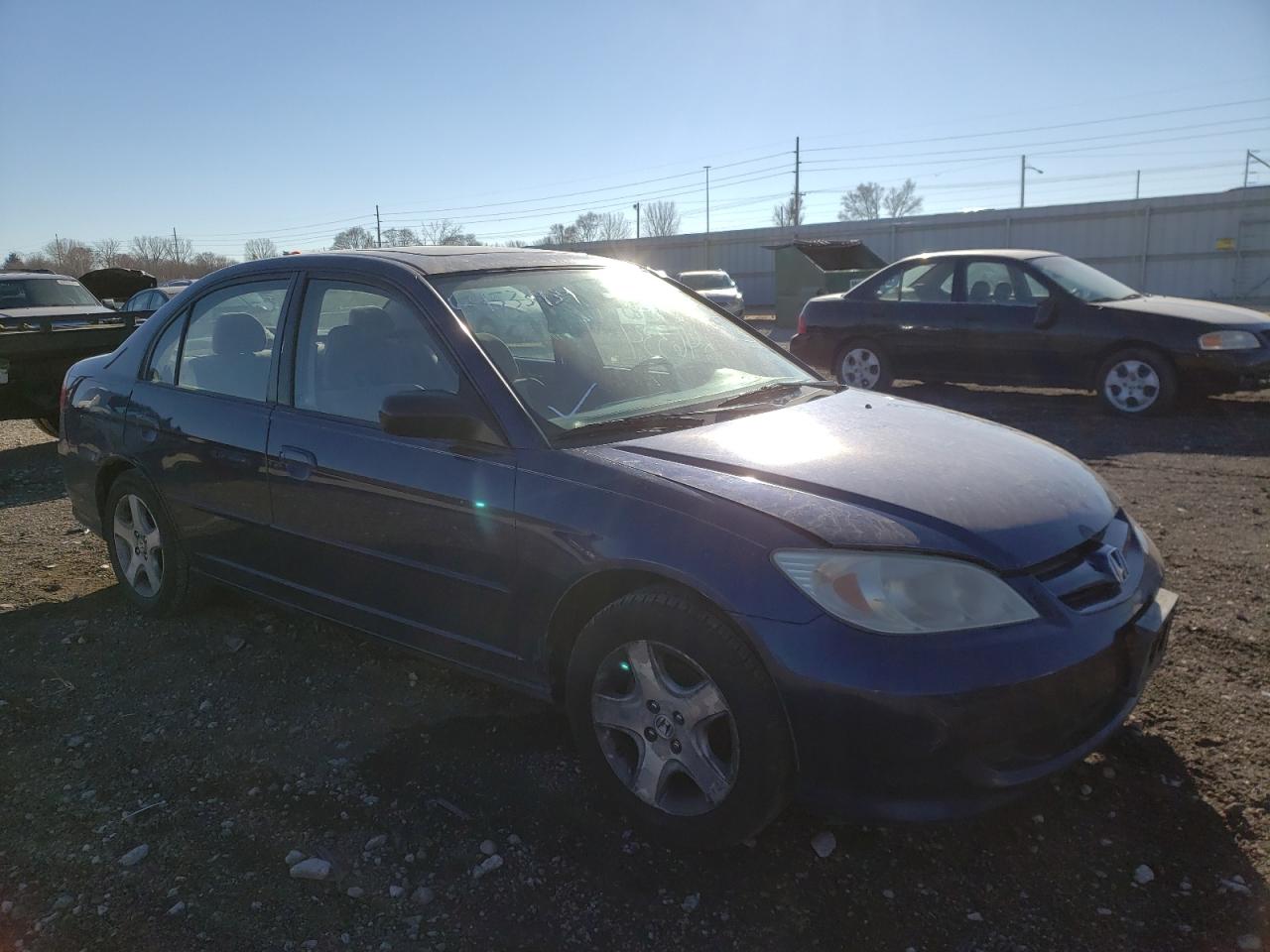 HONDA CIVIC EX 2004 with VIN 2HGES25784H516272 - Photo from auction