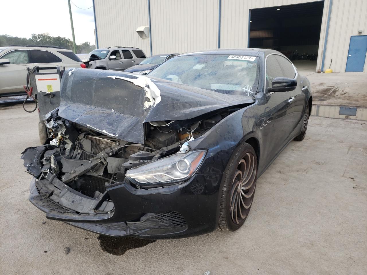 Photo 2 from auction – 2015 MASERATI GHIBLI with VIN ZAM57XSA0F1135395