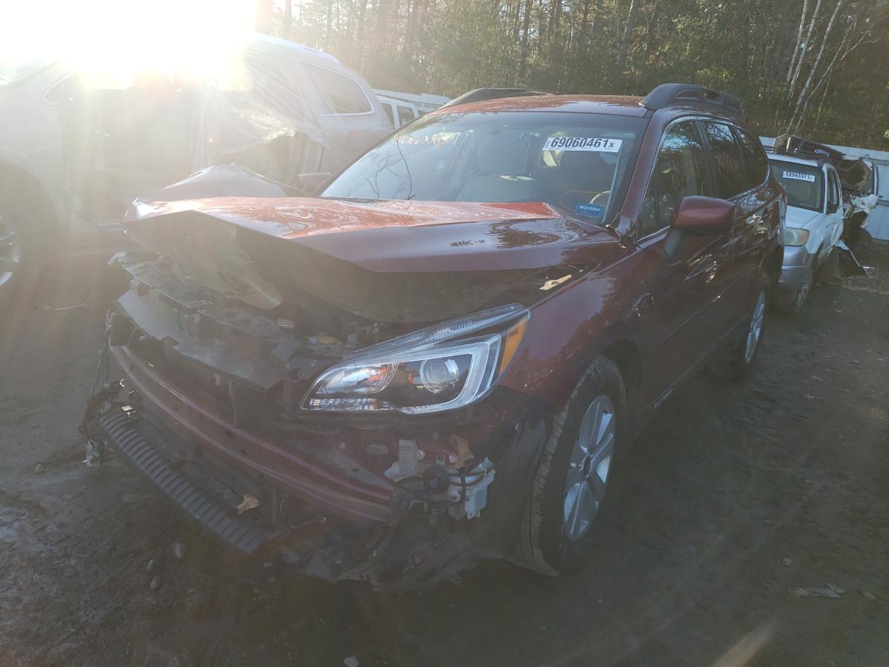 Photo 2 from auction – 2017 SUBARU OUTBACK 2. with VIN 4S4BSACC4H3224523