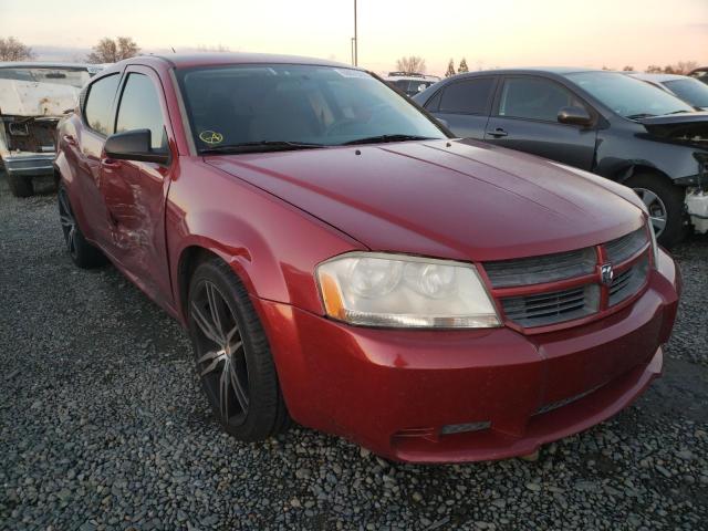 DODGE AVENGER SE 2008 with VIN 1B3LC46K28N594210 - Photo from auction