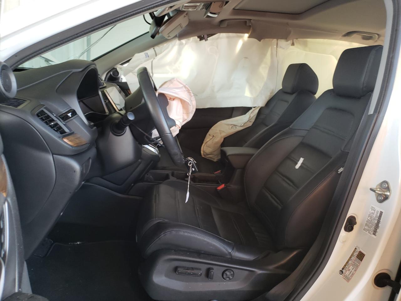 Photo 5 from auction – 2019 HONDA CR-V EXL with VIN 7FARW1H89KE024991