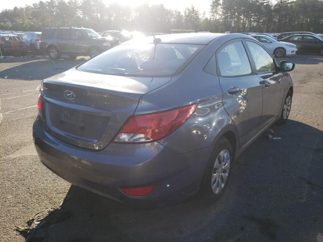 Photo 4 from auction – 2016 HYUNDAI ACCENT SE with VIN KMHCT4AE7GU060362