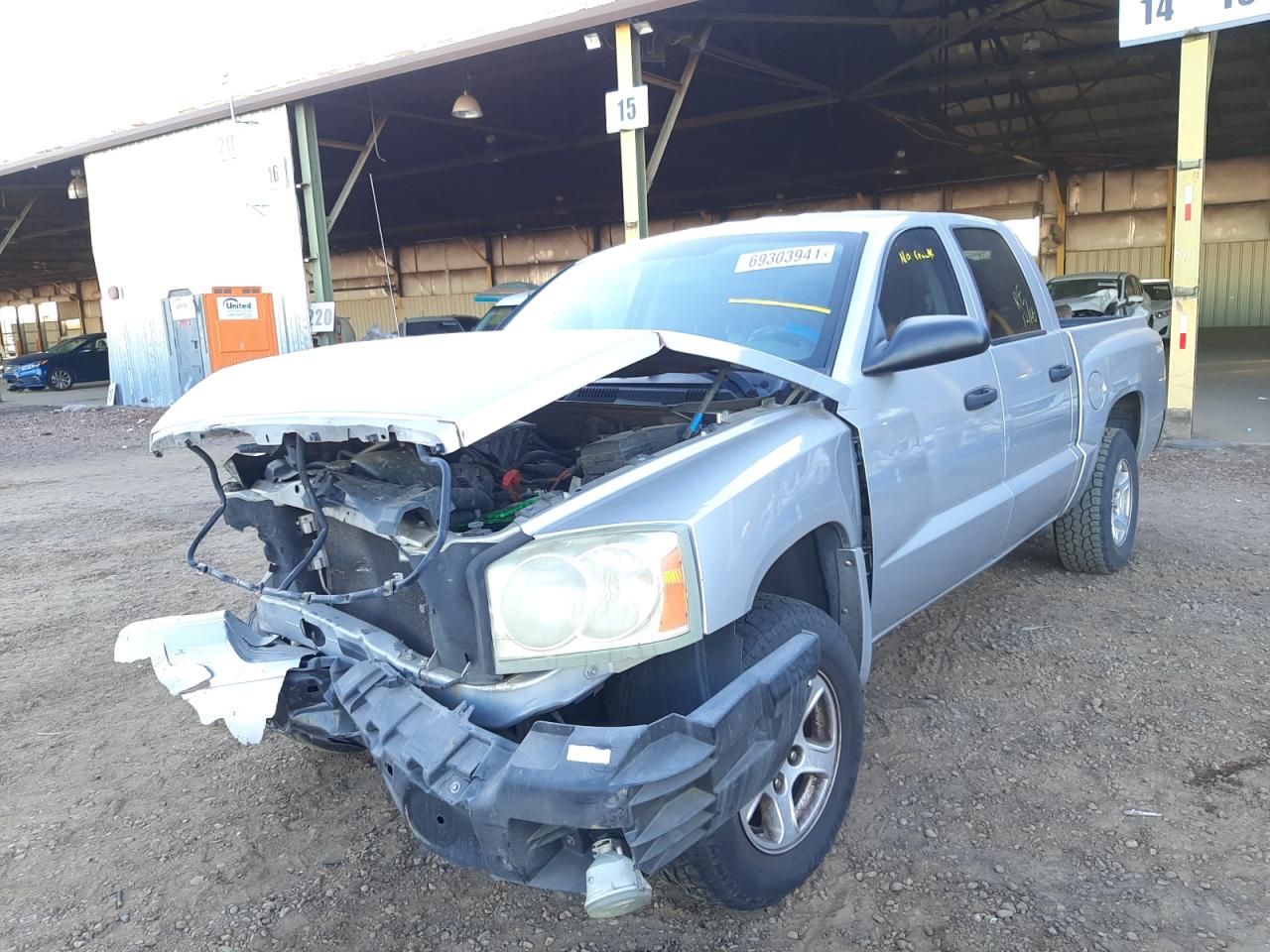 Photo 2 from auction – 2006 DODGE DAKOTA QUA with VIN 1D7HE48K16S655210