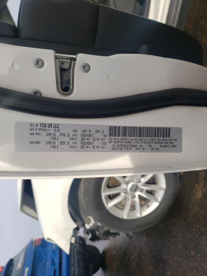 Photo 10 from auction – 2017 DODGE JOURNEY SX with VIN 3C4PDDBG3HT528800