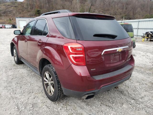 Photo 3 from auction – 2016 CHEVROLET EQUINOX LT with VIN 2GNFLFE36G6248060