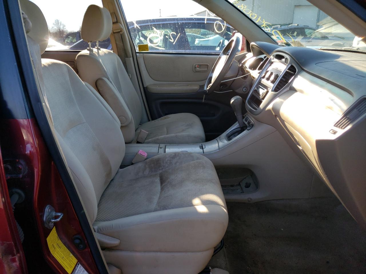 Photo 5 from auction – 2007 TOYOTA HIGHLANDER with VIN JTEEP21A070191400