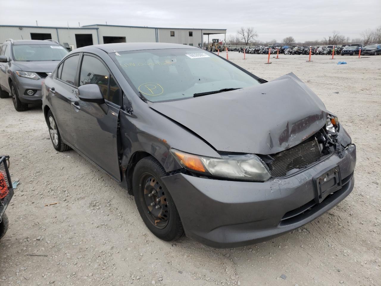HONDA CIVIC LX 2012 z numerem VIN 19XFB2F53CE006423 - Zdjęcie z aukcji