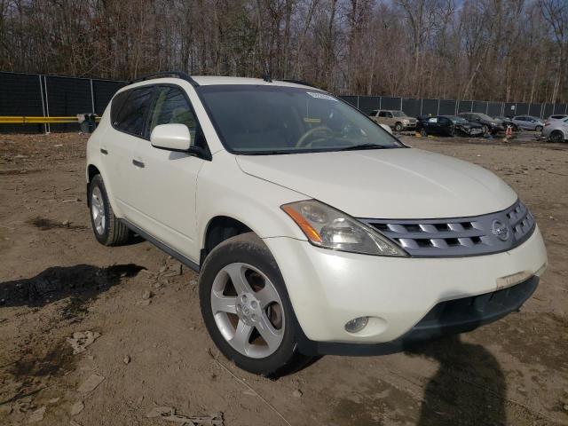 Photo 1 from auction – 2003 NISSAN MURANO SL with VIN JN8AZ08T73W107822