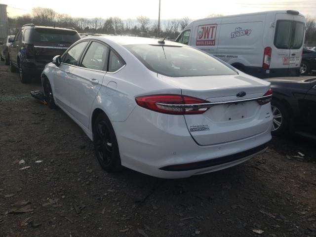 Photo 3 from auction – 2018 FORD FUSION SE with VIN 3FA6P0HD1JR216394