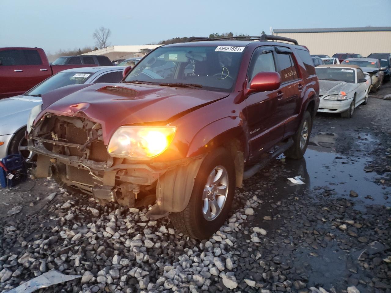 Photo 2 from auction – 2007 TOYOTA 4RUNNER SR with VIN JTEZU14R778075697