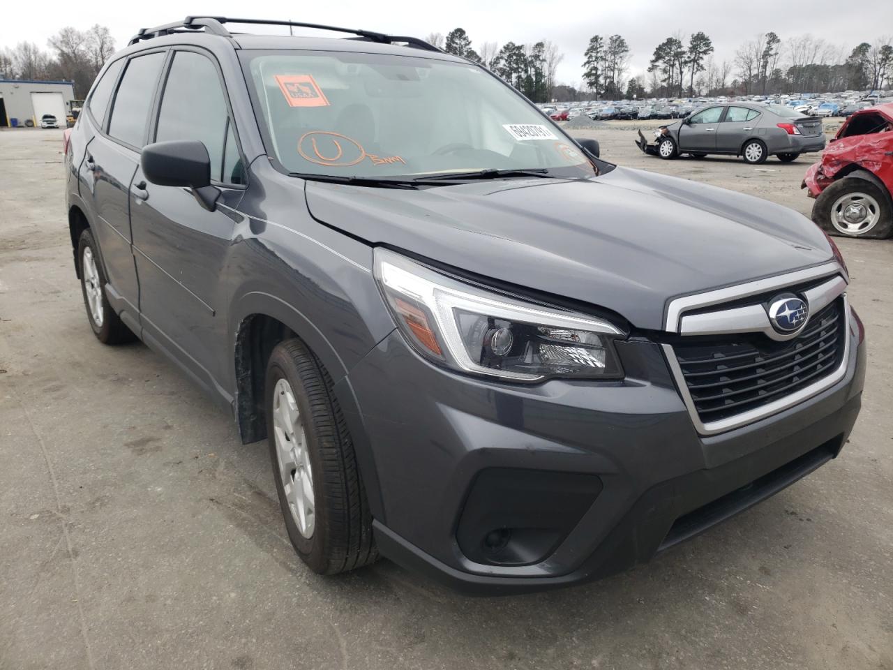 SUBARU FORESTER 2021 with VIN JF2SKADC1MH438726 - Photo from auction