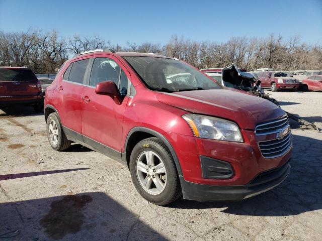 CHEVROLET TRAX 1LT 2015 with VIN KL7CJLSB6FB127386 - Photo from auction