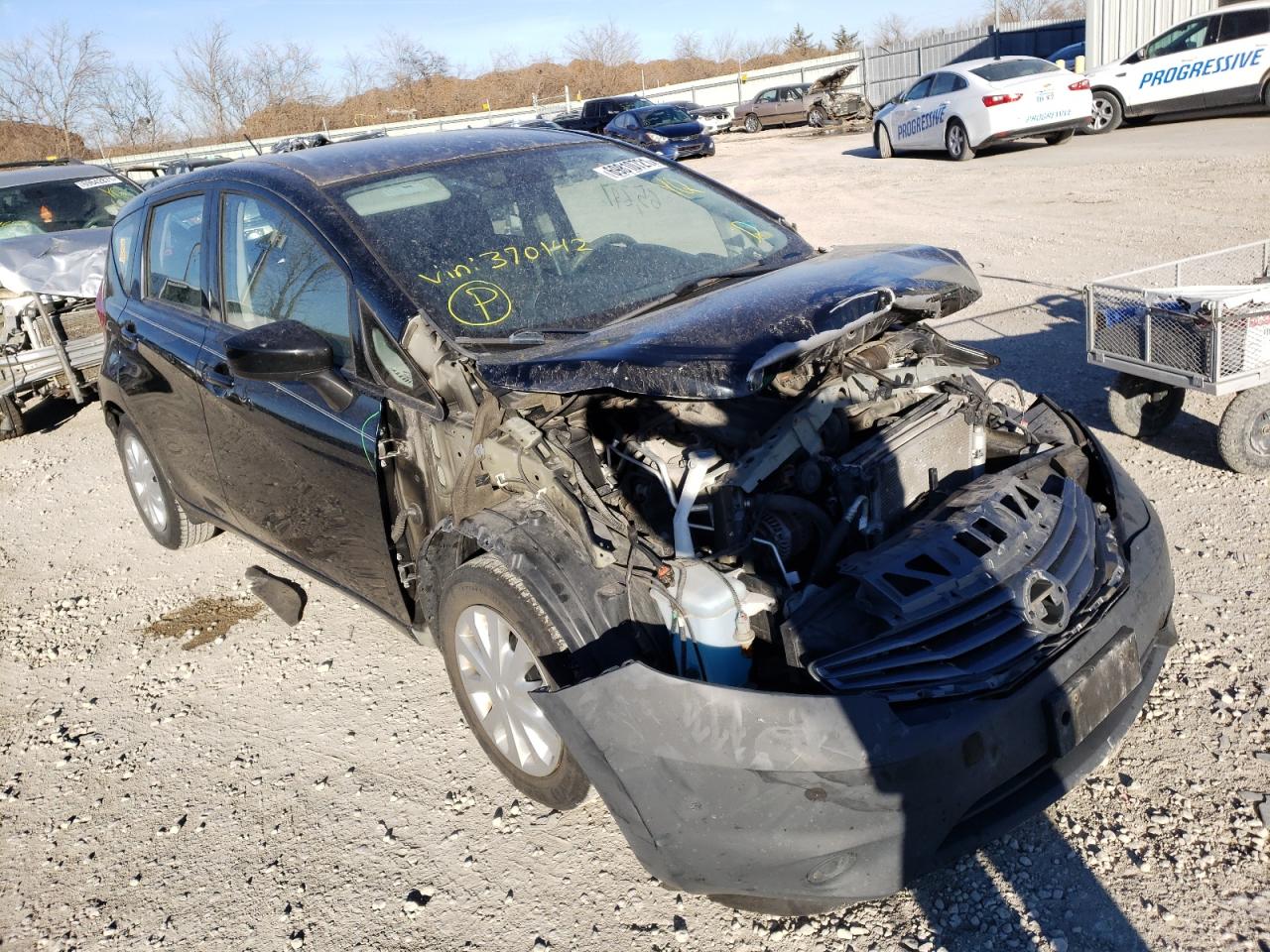 NISSAN VERSA NOTE 2016 with VIN 3N1CE2CP0GL370142 - Photo from auction