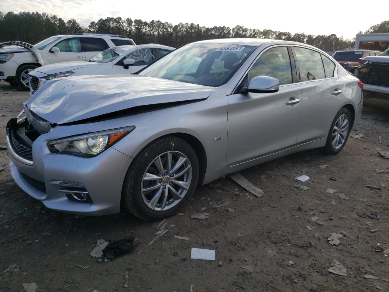Photo 2 from auction – 2017 INFINITI Q50 PREMIU with VIN JN1EV7AP6HM736251