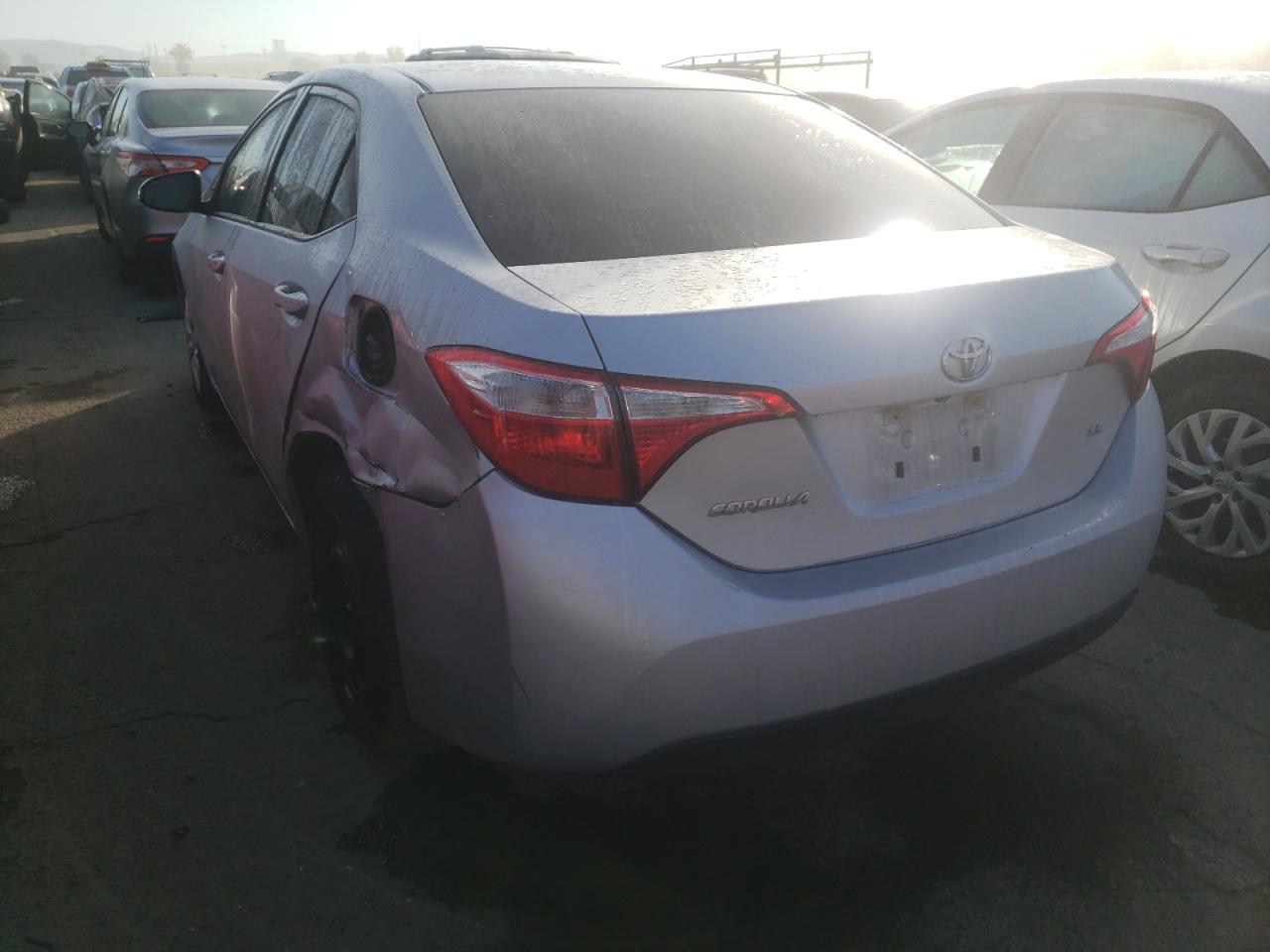 Photo 3 from auction – 2014 TOYOTA COROLLA L with VIN 5YFBURHE5EP146523