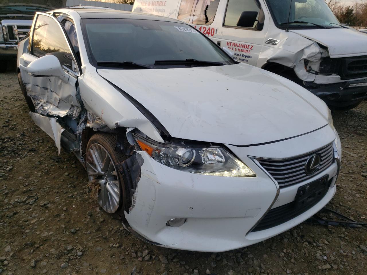 LEXUS ES 350 2013 with VIN JTHBK1GG8D2041805 - Photo from auction