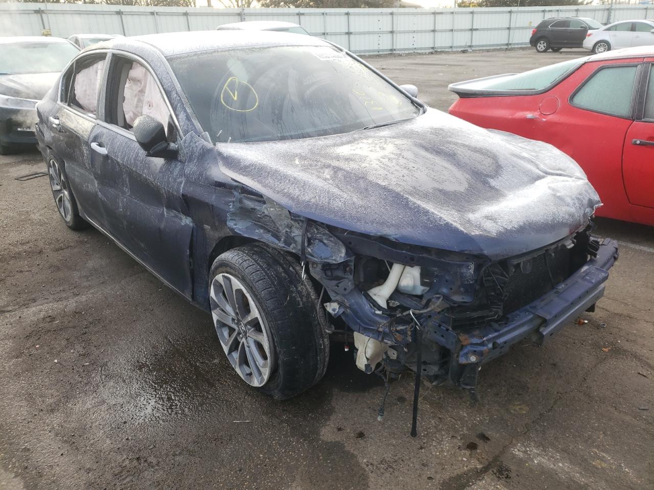 HONDA ACCORD SPO 2014 with VIN 1HGCR2F57EA073192 - Photo from auction