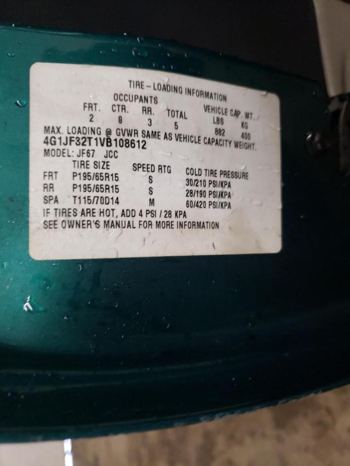 Photo 10 from auction – 1997 CHEVROLET CAVALIER L with VIN 4G1JF32T1VB108612