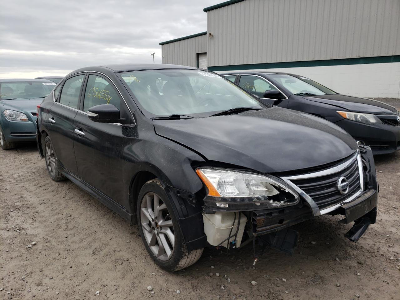 NISSAN SENTRA S 2014 with VIN 3N1AB7AP2EY325591 - Photo from auction