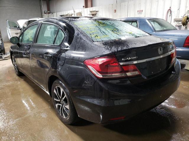 Photo 3 from auction – 2013 HONDA CIVIC EXL with VIN 19XFB2F91DE083151