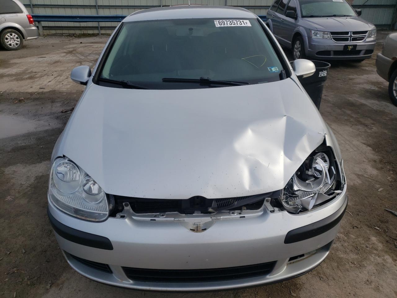 Photo 7 from auction – 2007 VOLKSWAGEN RABBIT with VIN WVWAS71K97W279396