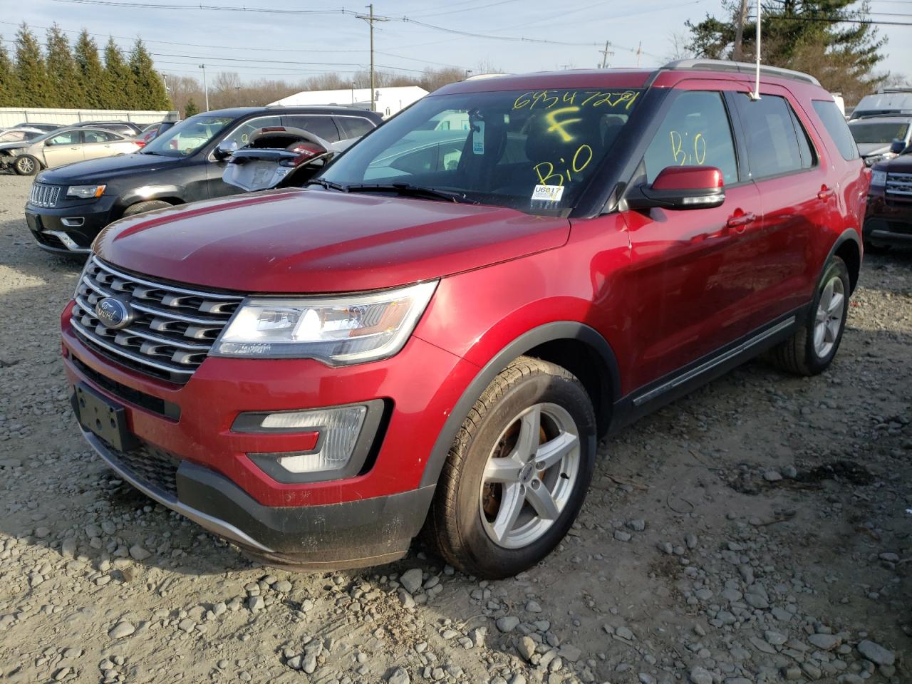 Photo 2 from auction – 2017 FORD EXPLORER X with VIN 1FM5K8D86HGD19075
