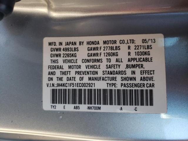 Photo 10 from auction – 2014 ACURA RLX with VIN JH4KC1F51EC002921