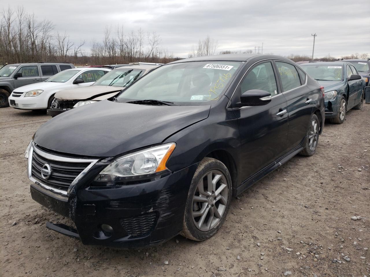 Photo 2 from auction – 2014 NISSAN SENTRA S with VIN 3N1AB7AP2EY325591
