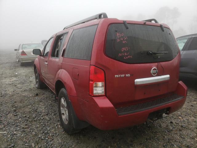 Photo 3 from auction – 2008 NISSAN PATHFINDER with VIN 5N1AR18U28C650431