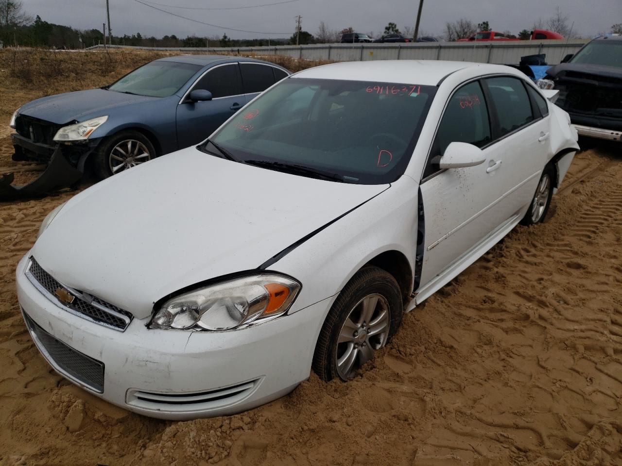 Photo 2 from auction – 2013 CHEVROLET IMPALA LS with VIN 2G1WF5E39D1168229