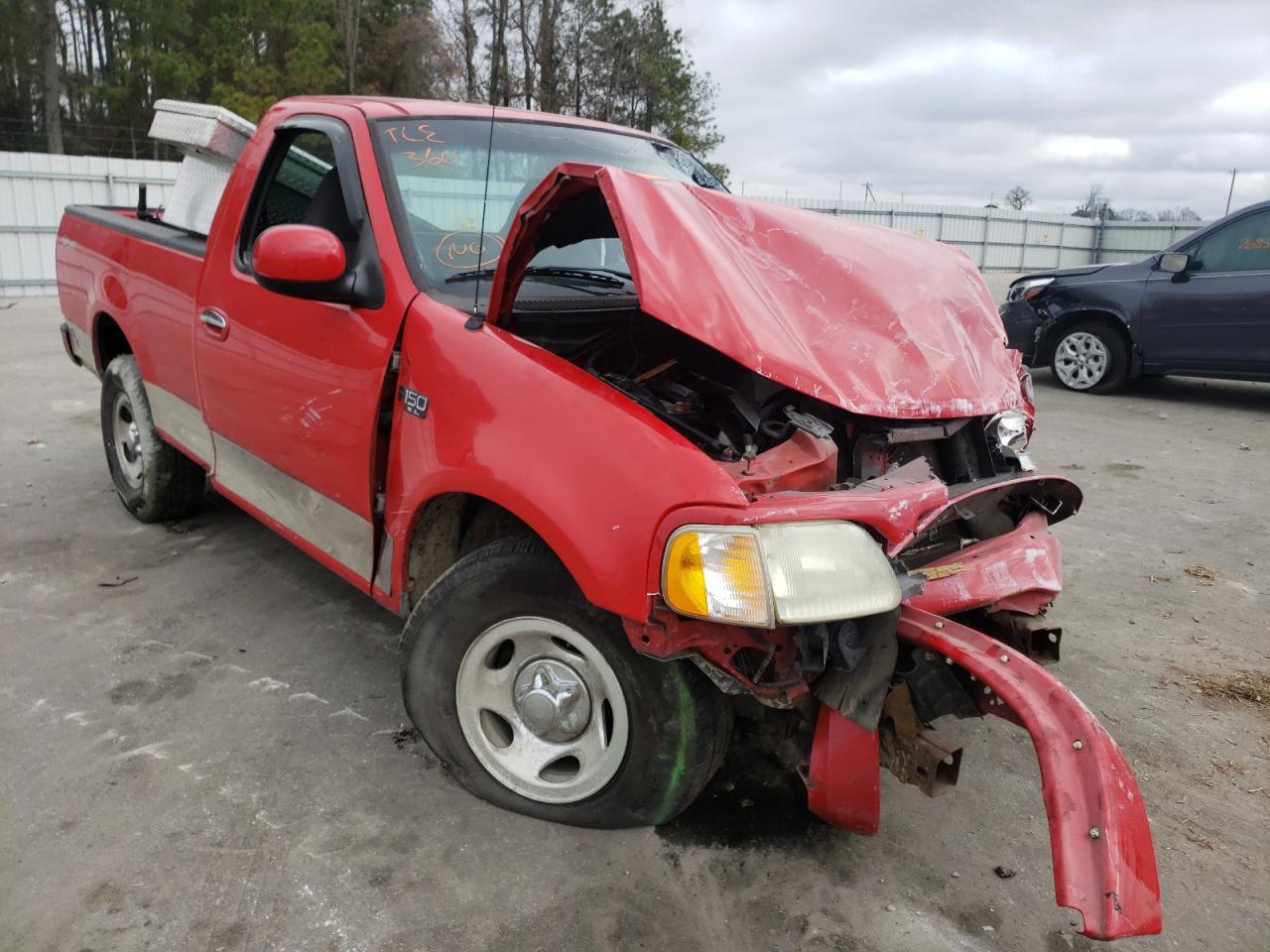 FORD F150 2002 with VIN 1FTRF17282NA50489 - Photo from auction