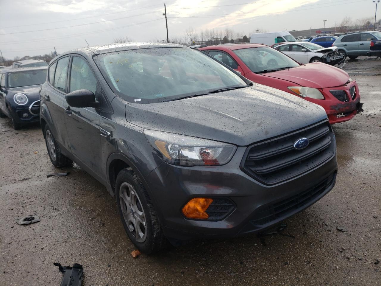 FORD ESCAPE S 2018 with VIN 1FMCU0F74JUB08276 - Photo from auction