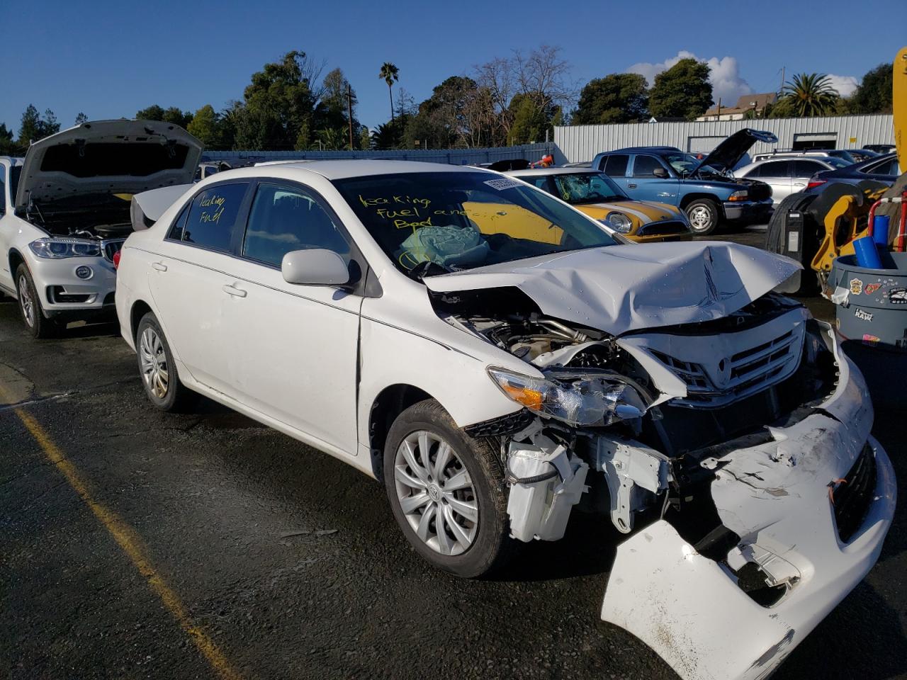 TOYOTA COROLLA BA 2013 with VIN 2T1BU4EE5DC943862 - Photo from auction