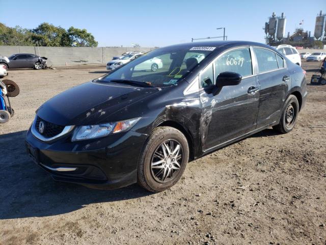 Photo 2 from auction – 2015 HONDA CIVIC LX with VIN 19XFB2F55FE277987