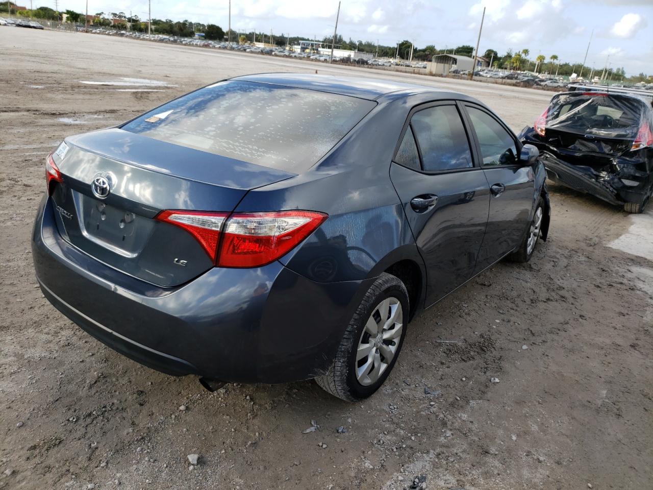 Photo 4 from auction – 2015 TOYOTA COROLLA L with VIN 2T1BURHE1FC480064