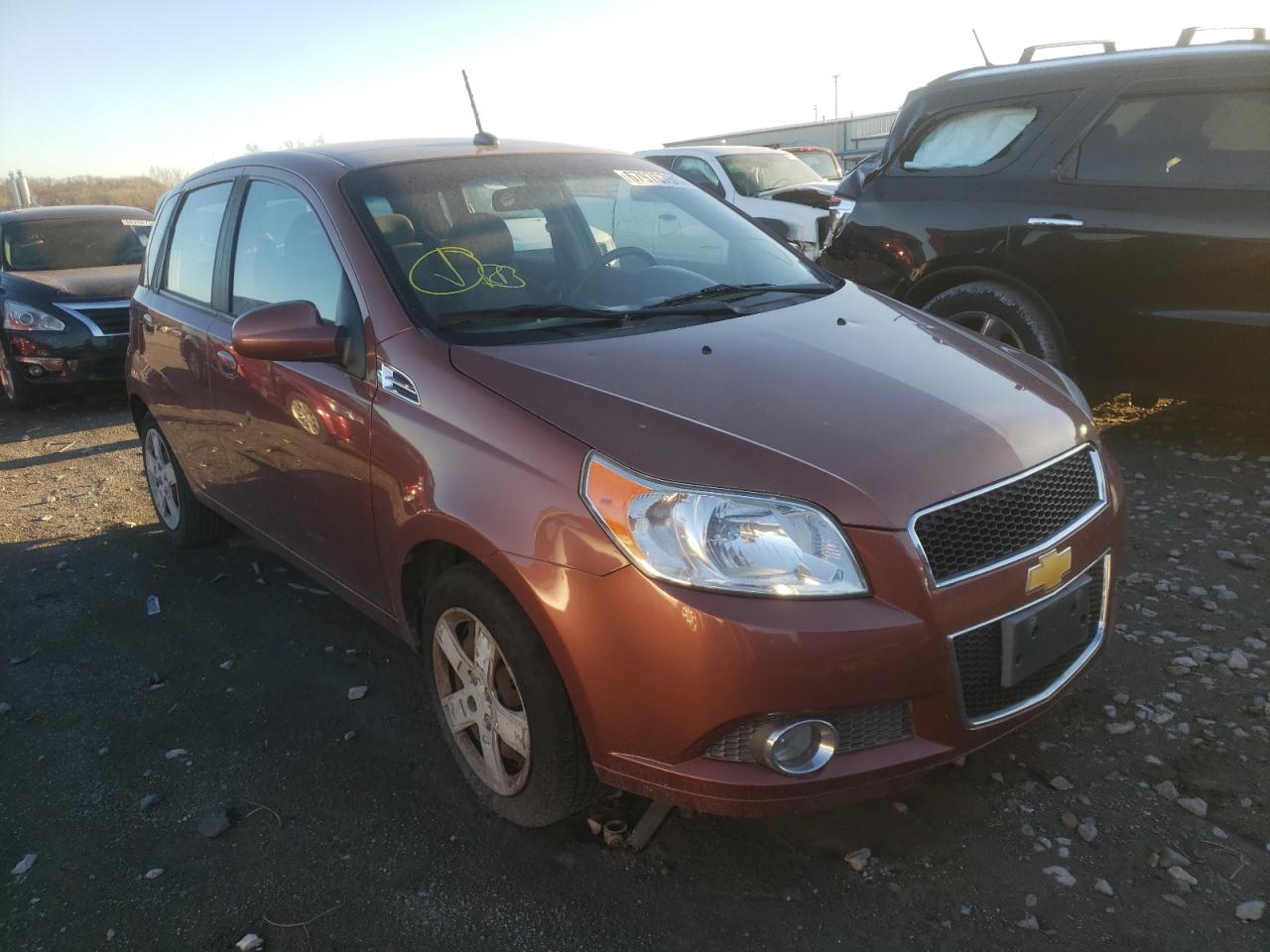 CHEVROLET AVEO LT 2011 with VIN KL1TG6DE0BB223543 - Photo from auction