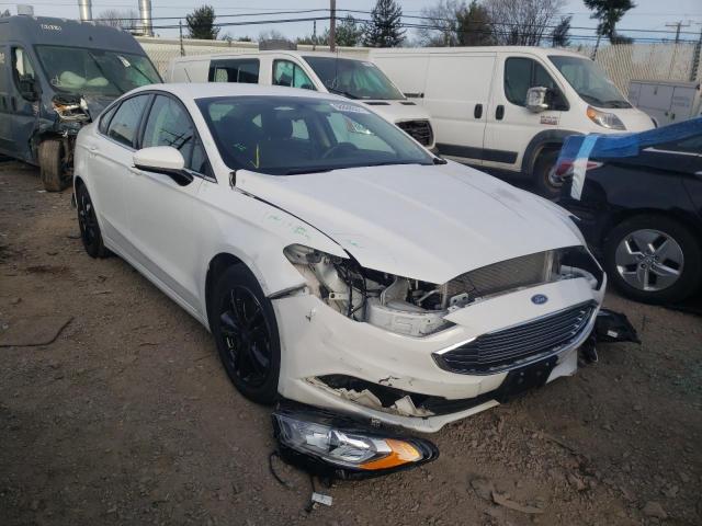 FORD FUSION SE 2018 with VIN 3FA6P0HD1JR216394 - Photo from auction
