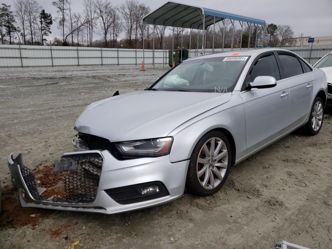 Photo 2 from auction – 2013 AUDI A4 PREMIUM with VIN WAUEFAFL5DN010573