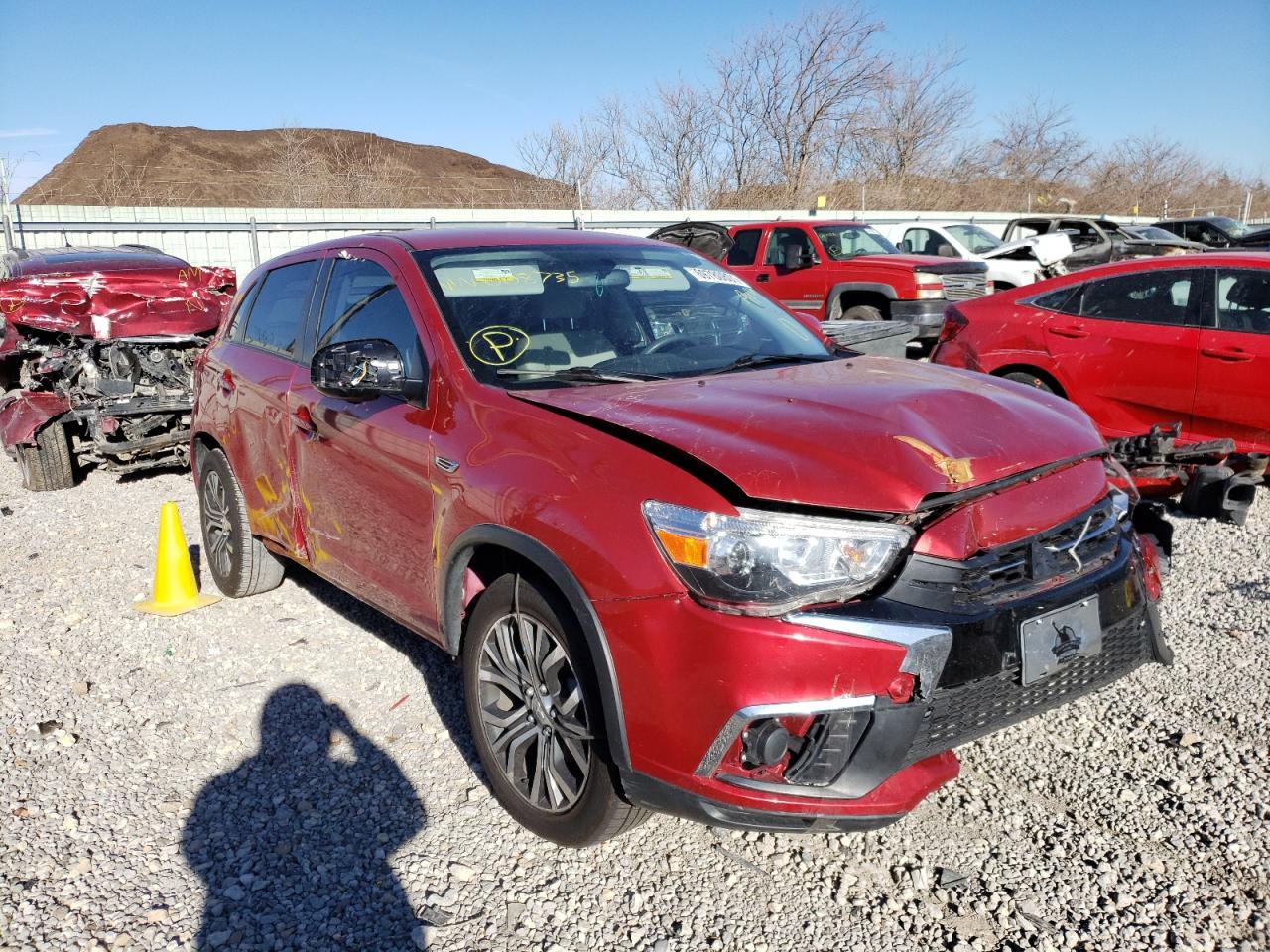 Photo 1 from auction – 2018 MITSUBISHI OUTLANDER with VIN JA4AP3AU5JZ008735