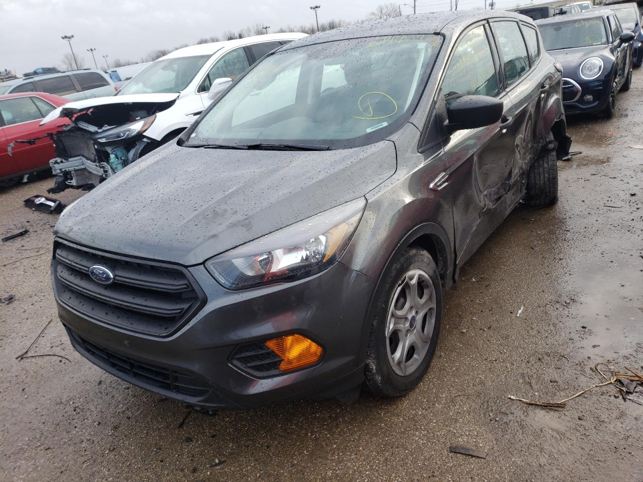 Photo 2 from auction – 2018 FORD ESCAPE S with VIN 1FMCU0F74JUB08276