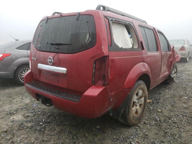 Photo 4 from auction – 2008 NISSAN PATHFINDER with VIN 5N1AR18U28C650431
